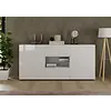 Rio Hoogglans Wit Dressoir 2-Deuren 2-Lades Rio Hoogglans Wit Dressoir 2-Deuren 2-Lades