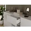 Rio Hoogglans Wit Dressoir 2-Deuren 2-Lades Rio Hoogglans Wit Dressoir 2-Deuren 2-Lades