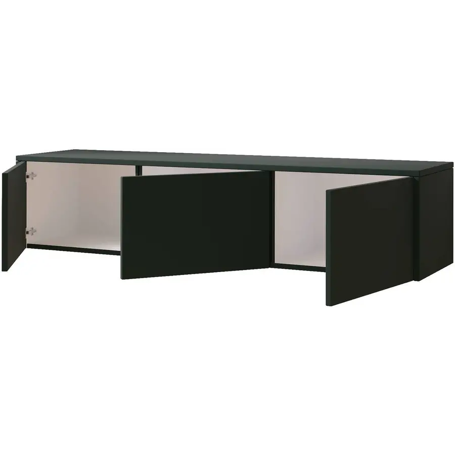 Hugo 153 cm TV Wandmeubel Soft Pro Groen Hugo 153 cm TV Wandmeubel Soft Pro Groen