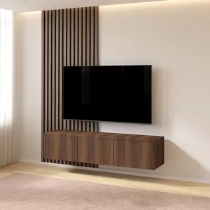 Artego Design Hugo 153 cm TV Wandmeubel Trentino Walnoot