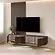 Hugo 203 cm TV Wandmeubel Trentino Walnoot