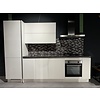 Rechte Keuken HG Wit - 302 cm. - Incl. apparatuur