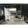 Rechte Keuken HG Wit - 302 cm. - Incl. apparatuur