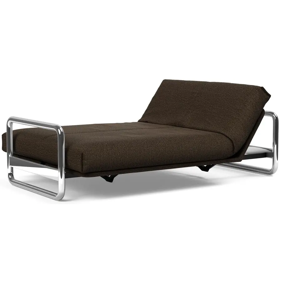 Lomira 140 cm Slaapbank Taura Chocco Lomira 140 cm Slaapbank Taura Chocco