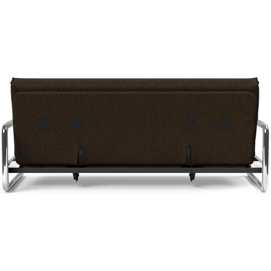 Lomira 140 cm Slaapbank Taura Chocco Lomira 140 cm Slaapbank Taura Chocco