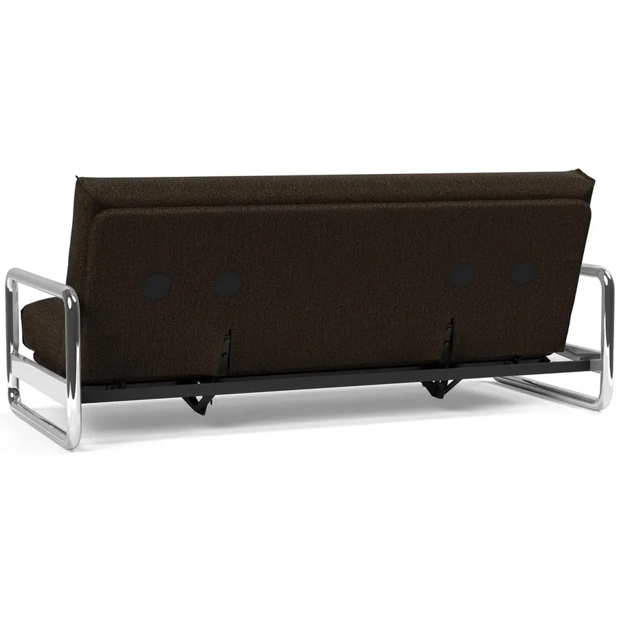 Lomira 140 cm Slaapbank Taura Chocco Lomira 140 cm Slaapbank Taura Chocco