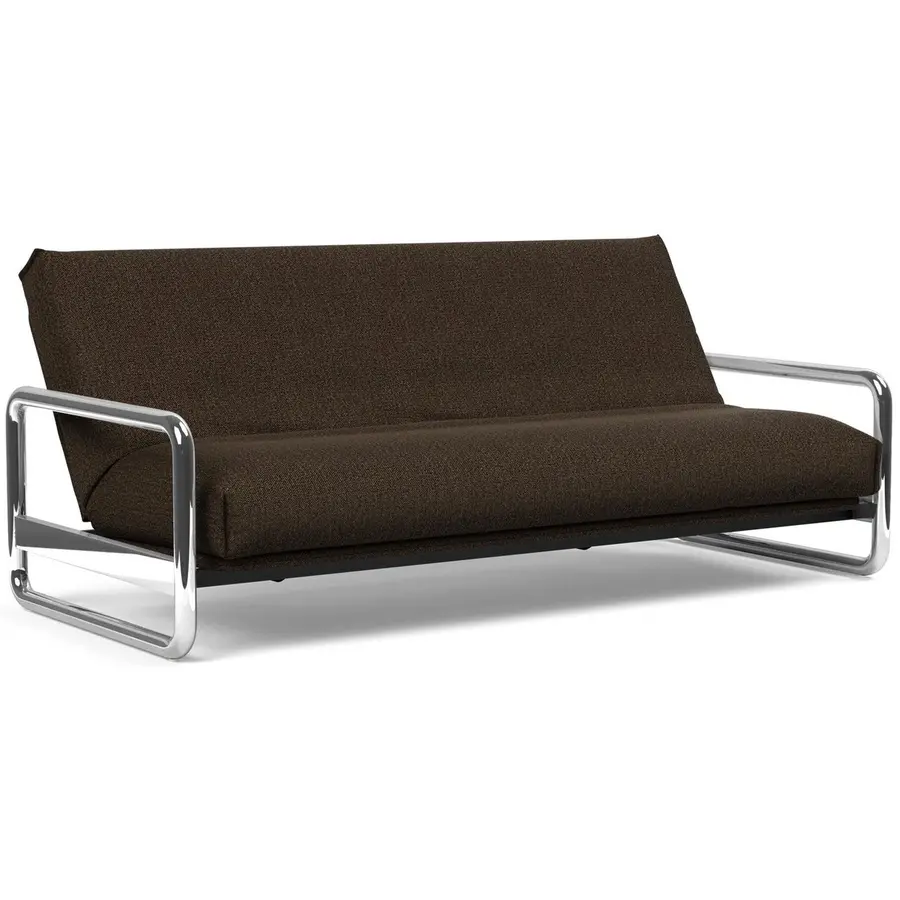 Lomira 140 cm Slaapbank Taura Chocco Lomira 140 cm Slaapbank Taura Chocco