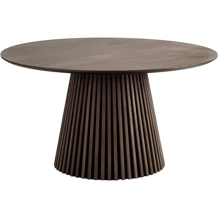 Osaka Gerookt Eiken Eettafel Rond Ø140 Osaka Gerookt Eiken Eettafel Rond Ø140