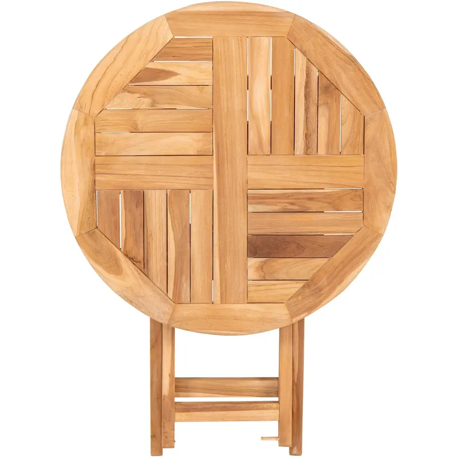 Oviedo Ronde Bijzettafel Teakhout Oviedo Ronde Bijzettafel Teakhout