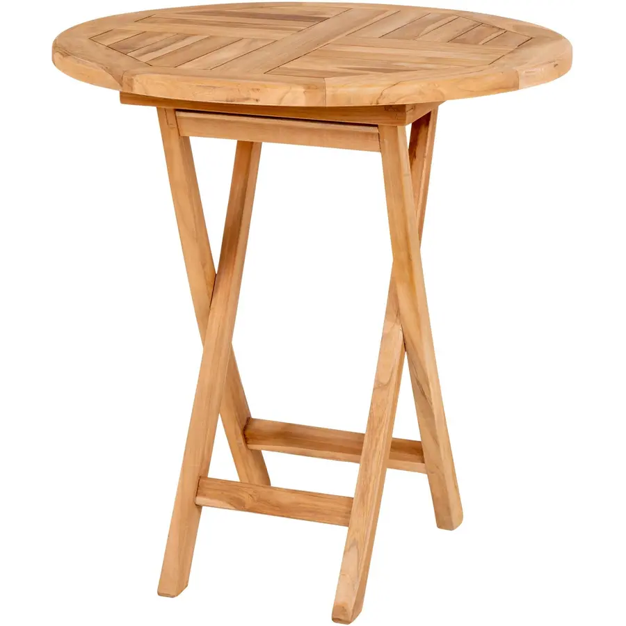 Oviedo Ronde Bijzettafel Teakhout Oviedo Ronde Bijzettafel Teakhout