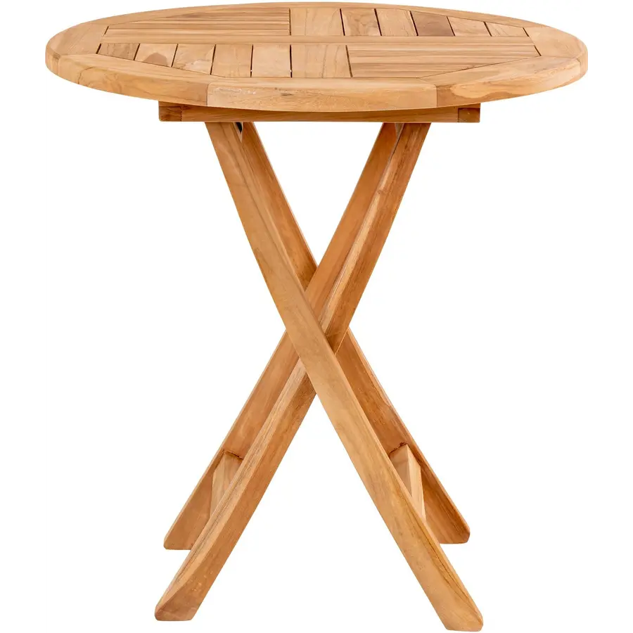 Oviedo Ronde Bijzettafel Teakhout Oviedo Ronde Bijzettafel Teakhout