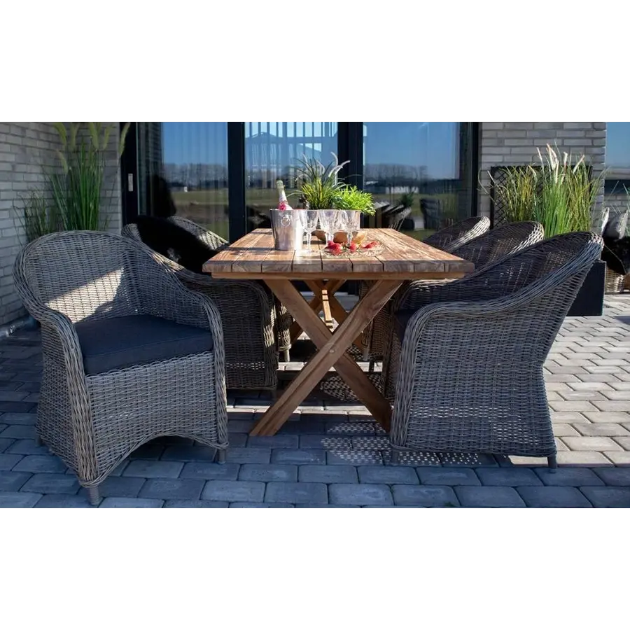 Murcia Rechthoekige Eettafel Teakhout Murcia Rechthoekige Eettafel Teakhout