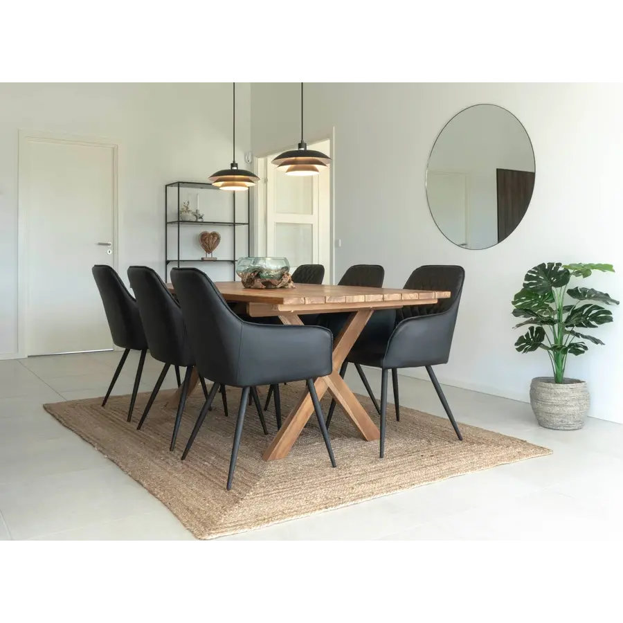 Murcia Rechthoekige Eettafel Teakhout Murcia Rechthoekige Eettafel Teakhout