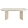 Nagano Ovale Eettafel Zand 220 x 100 cm Nagano Ovale Eettafel Zand 220 x 100 cm