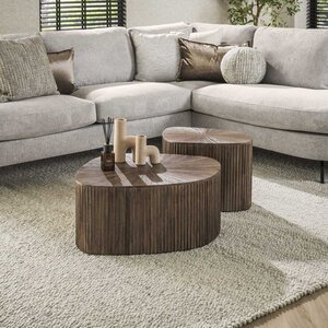 Davidi Design Maya Vierhoekige Salontafel Set XL Teak