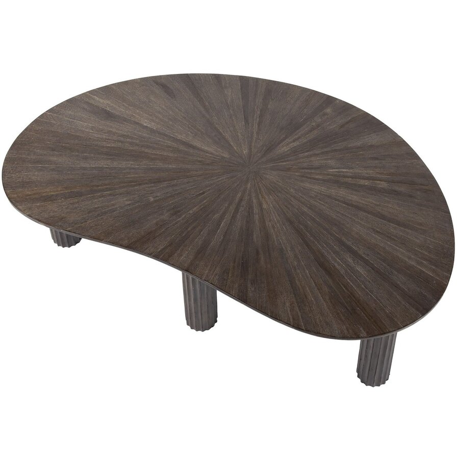 Maya Teakhout Salontafel Niervormig 110 cm Maya Teakhout Salontafel Niervormig 110 cm