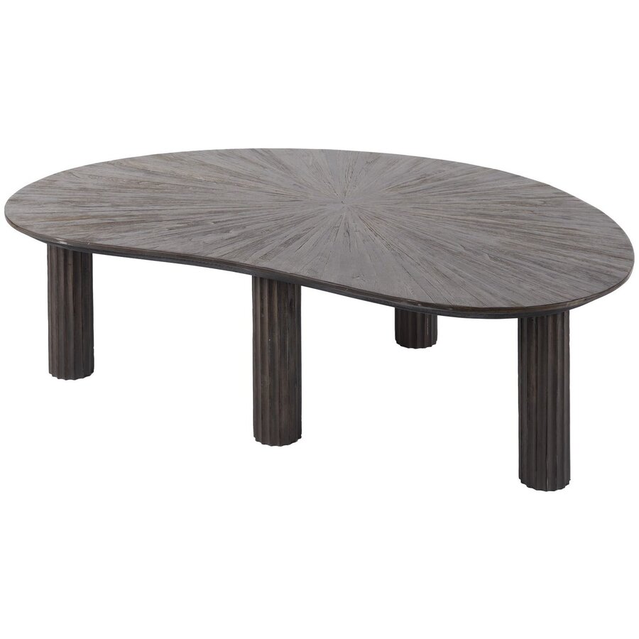 Maya Teakhout Salontafel Niervormig 110 cm Maya Teakhout Salontafel Niervormig 110 cm