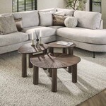 Davidi Design Maya Driehoekige Salontafel Set van 3 Teak