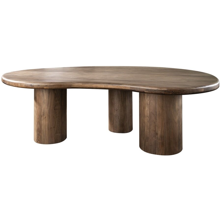 Sculpture Massief Acacia Eettafel 240x165 cm Sculpture Massief Acacia Eettafel 240x165 cm