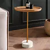 Alto Ronde Bijzettafel Mango Hout / Marmer Alto Ronde Bijzettafel Mango Hout / Marmer
