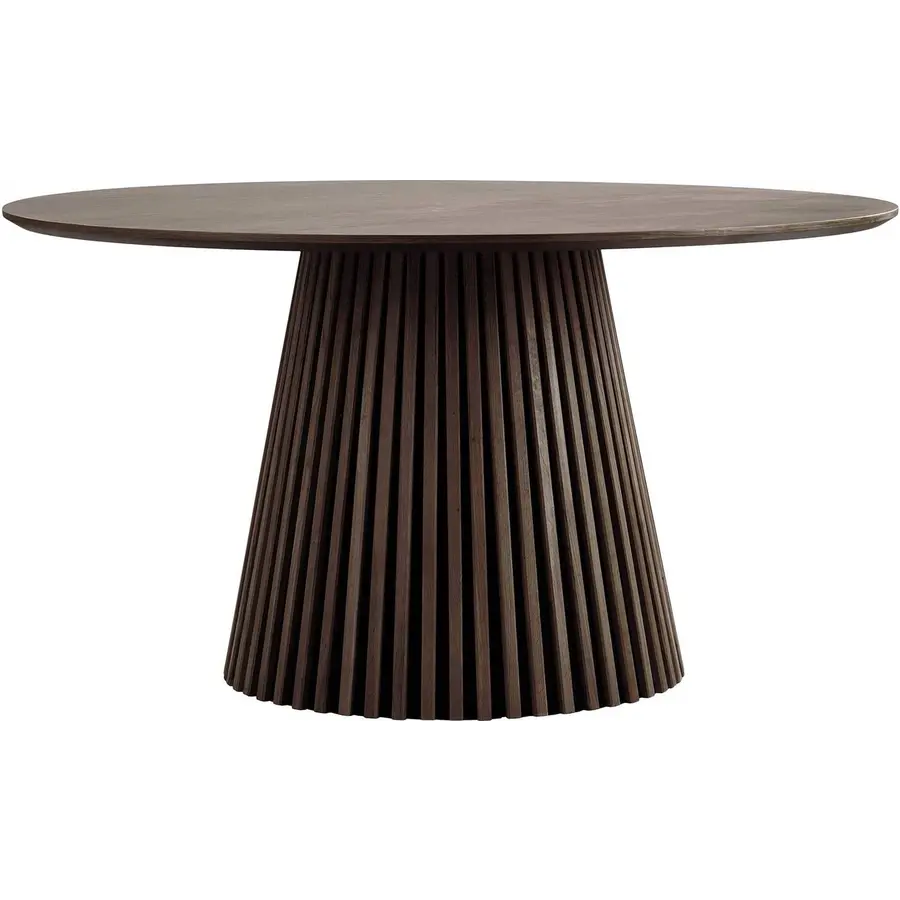 Osaka Gerookt Eiken Eettafel Rond Ø120 cm Osaka Gerookt Eiken Eettafel Rond Ø120 cm