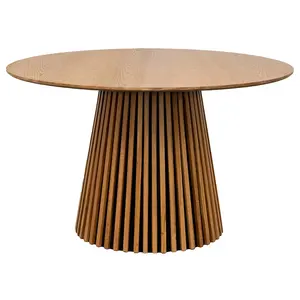 House Nordic Osaka Eiken Eettafel Rond Ø120 cm