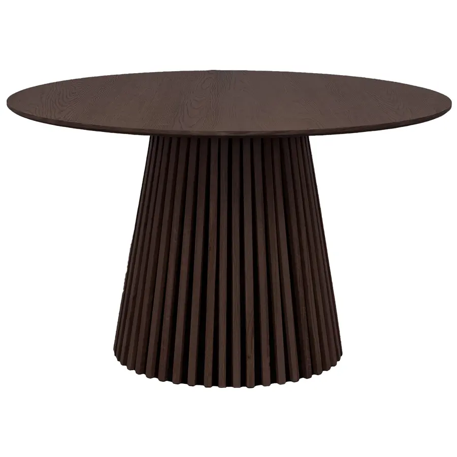 Osaka Gerookt Eiken Eettafel Rond Ø120 cm Osaka Gerookt Eiken Eettafel Rond Ø120 cm