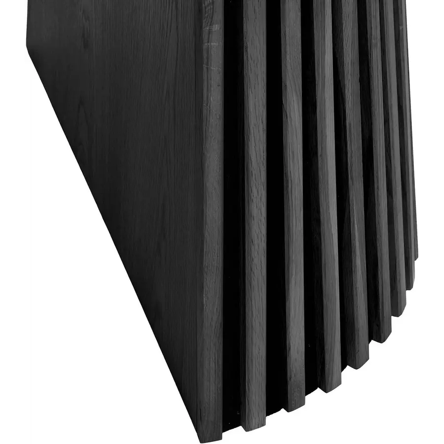 Osaka Zwart Eiken Eettafel Uitschuifbaar Ø120 - 240 cm Osaka Zwart Eiken Eettafel Uitschuifbaar Ø120 - 240 cm