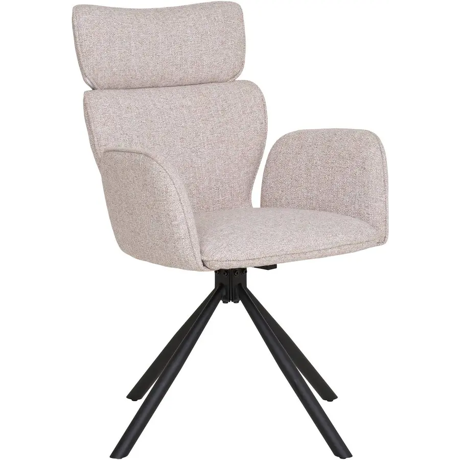 Cordoba Zand Eetkamerstoel Draaibaar Cordoba Zand Eetkamerstoel Draaibaar