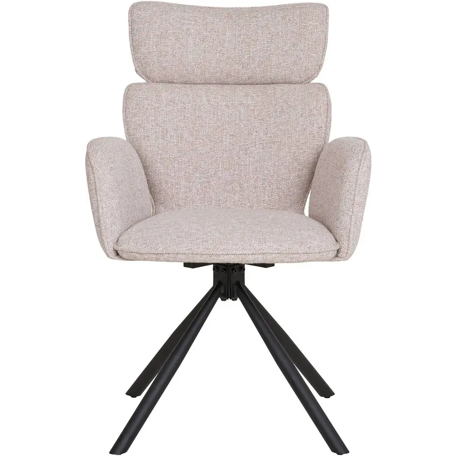 Cordoba Zand Eetkamerstoel Draaibaar Cordoba Zand Eetkamerstoel Draaibaar