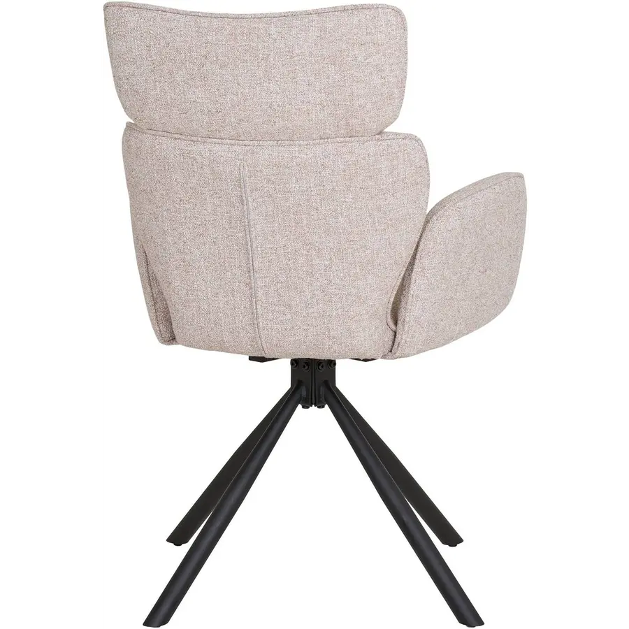 Cordoba Zand Eetkamerstoel Draaibaar Cordoba Zand Eetkamerstoel Draaibaar