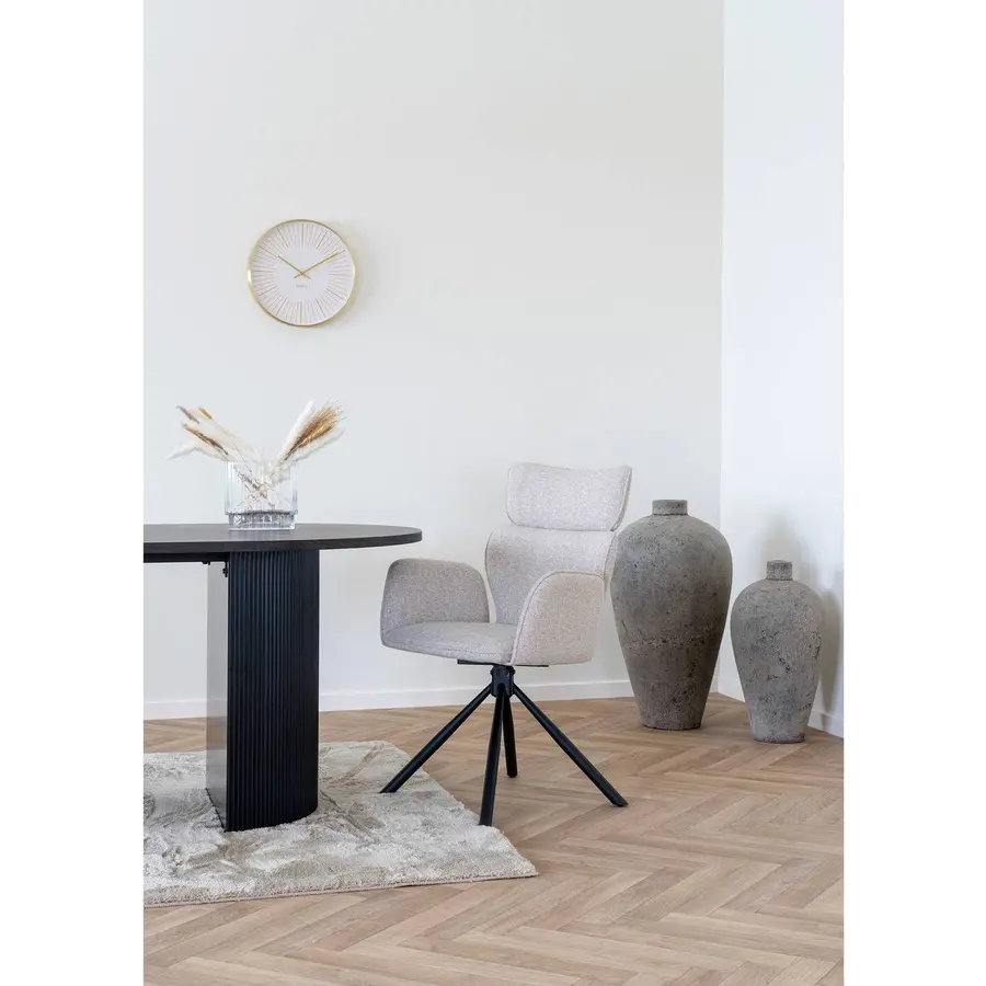 Cordoba Zand Eetkamerstoel Draaibaar Cordoba Zand Eetkamerstoel Draaibaar