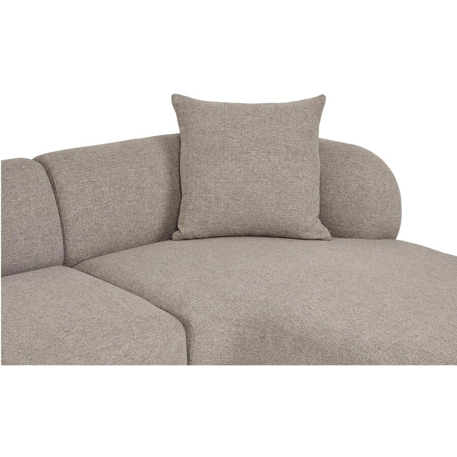 Kingston Bruin 2-Zits + Chaise Lounge Rechts Kingston Bruin 2-Zits + Chaise Lounge Rechts