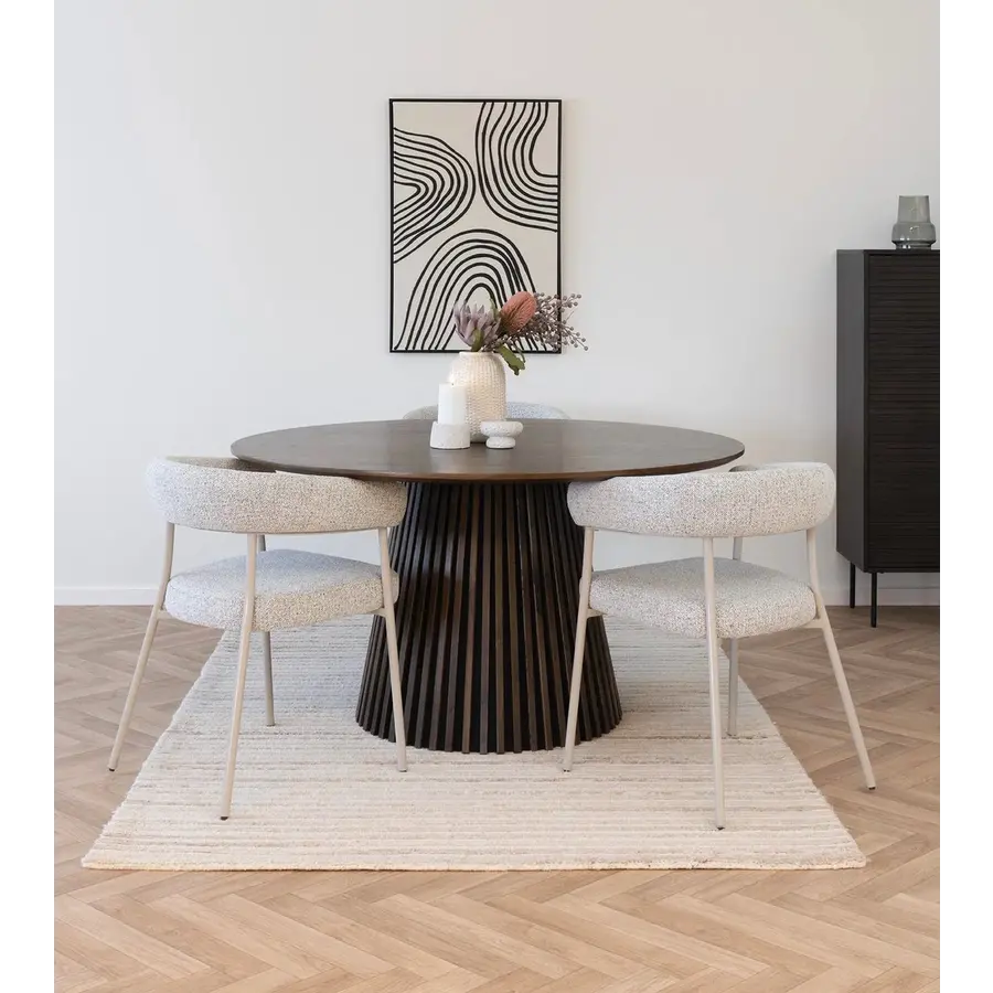 Trivio Zand Eetkamerstoel met Armleuning Trivio Zand Eetkamerstoel met Armleuning