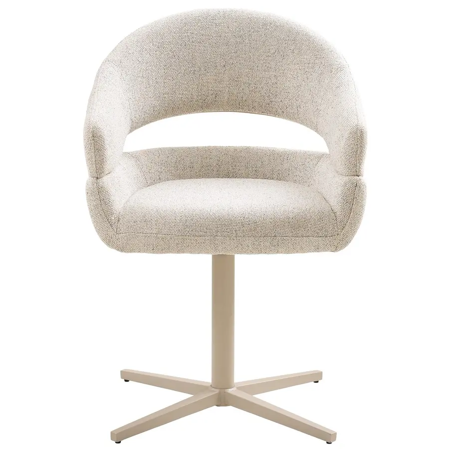 Dover Beige Eetkamerstoel Draaibaar Dover Beige Eetkamerstoel Draaibaar
