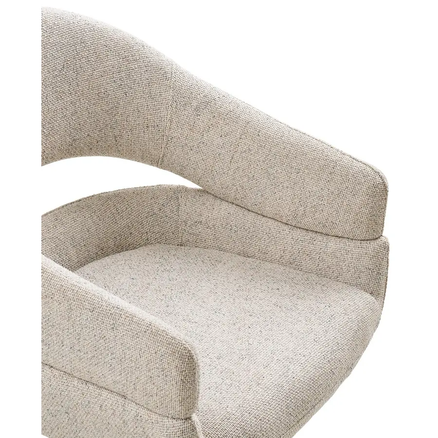 Dover Beige Eetkamerstoel Draaibaar Dover Beige Eetkamerstoel Draaibaar