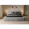 Alma 160 x 200 cm Gestoffeerd Bed Asgrijs