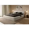 Alma 160 x 200 cm Gestoffeerd Bed Pearl