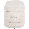 Camille Lovely Cream Poef 128 cm