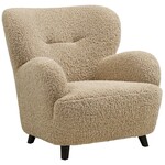 House Nordic Lunaro Loungestoel Lichtbruin House Nordic Lunaro Loungestoel Lichtbruin
