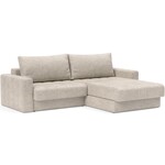 Innovation Living Akello Zand Slaapbank met Chaise Longue en Armleuning Innovation Living Akello Zand Slaapbank met Chaise Longue en Armleuning