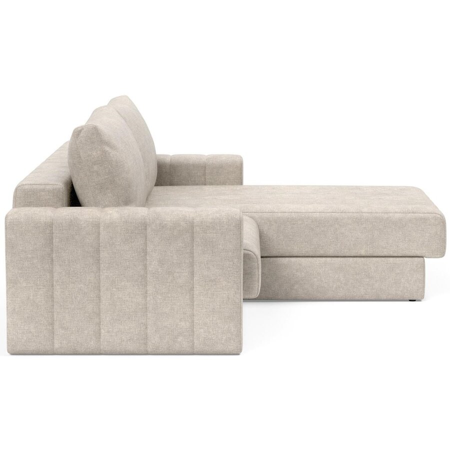 Akello Zand Slaapbank met Chaise Longue en Armleuning Akello Zand Slaapbank met Chaise Longue en Armleuning