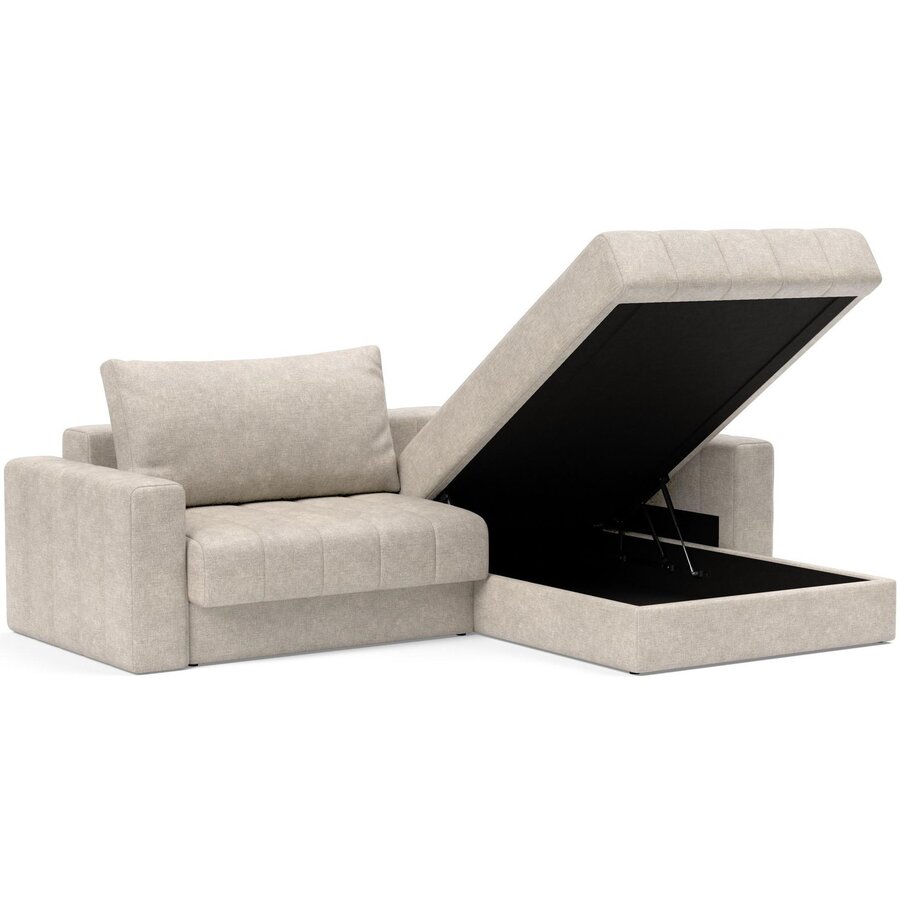 Akello Zand Slaapbank met Chaise Longue en Armleuning Akello Zand Slaapbank met Chaise Longue en Armleuning