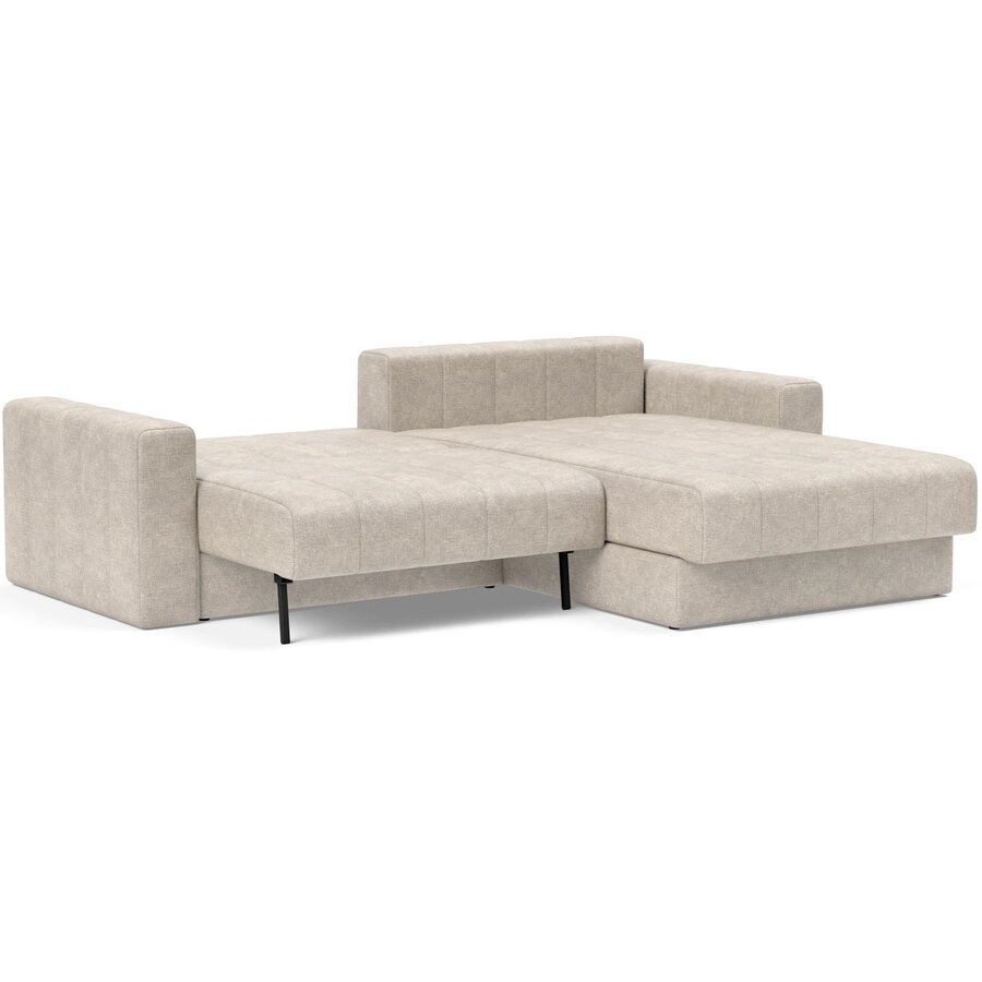 Akello Zand Slaapbank met Chaise Longue en Armleuning Akello Zand Slaapbank met Chaise Longue en Armleuning