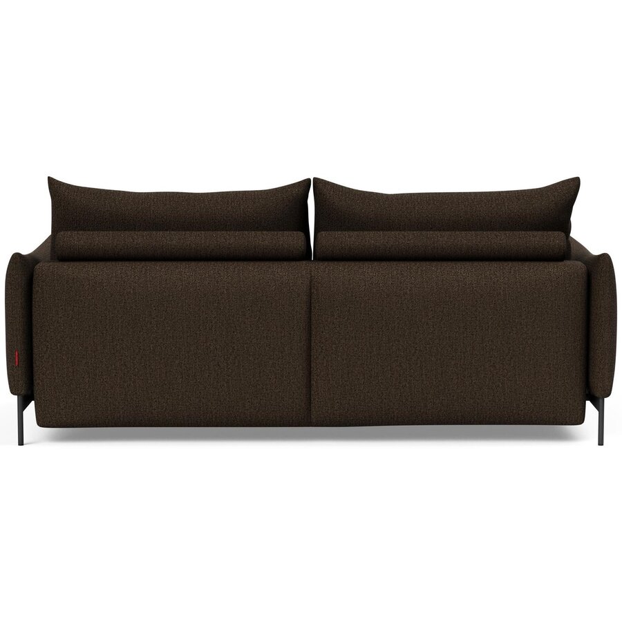 Malloy 3-Zits Slaapbank Chocco / Zwart Malloy 3-Zits Slaapbank Chocco / Zwart