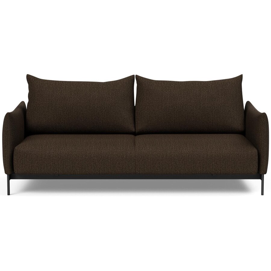 Malloy 3-Zits Slaapbank Chocco / Zwart Malloy 3-Zits Slaapbank Chocco / Zwart