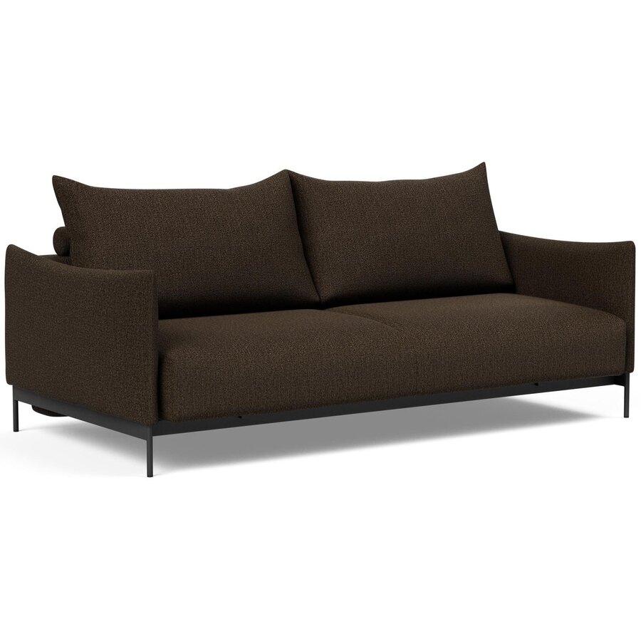 Malloy 3-Zits Slaapbank Chocco / Zwart Malloy 3-Zits Slaapbank Chocco / Zwart