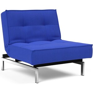 Innovation Living Splitback Slaapstoel Ultramarine / Chroom