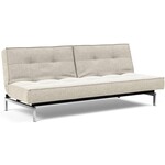 Innovation Living Splitback Slaapbank Gebroken Wit / Chroom Innovation Living Splitback Slaapbank Gebroken Wit / Chroom