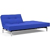 Splitback Slaapbank Ultramarine / Chroom Splitback Slaapbank Ultramarine / Chroom